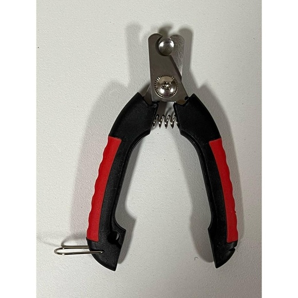 Black Red Pets Cats Dogs Nail Clippers Grooming Tool 🍓 #grooming #pets #pet #cat - Picture 2 of 3
